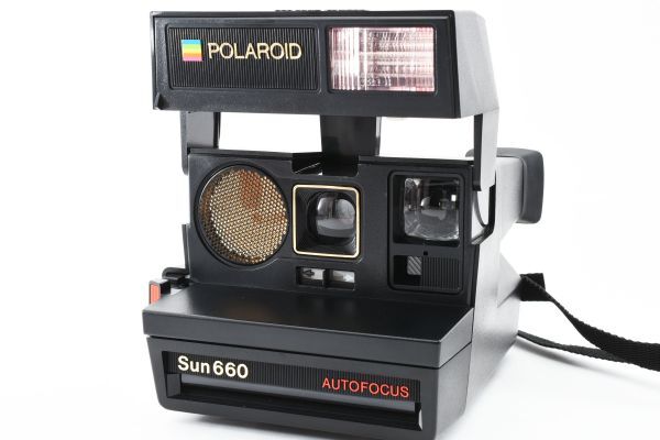 【美品】Polaroid ポラロイド Sun660 AUTO FOCUS インスタントカメラ #623-3の画像9