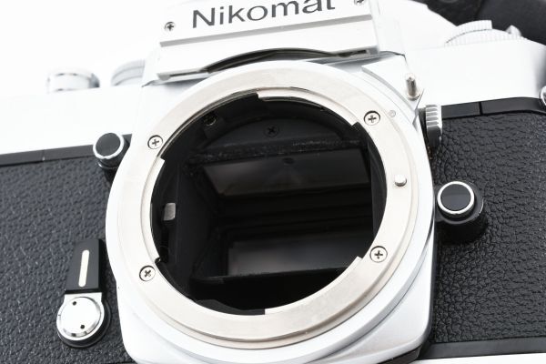【実用外観美品】Nikon ニコン NIKOMAT EL シルバー ボディ フィルム一眼カメラ #640-4の画像10