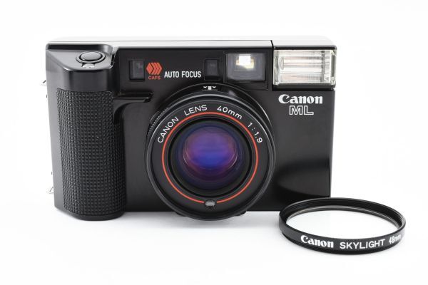 【実用外観美品】Canon キャノン AF35 ML コンパクトフィルムカメラ #638-3の画像1