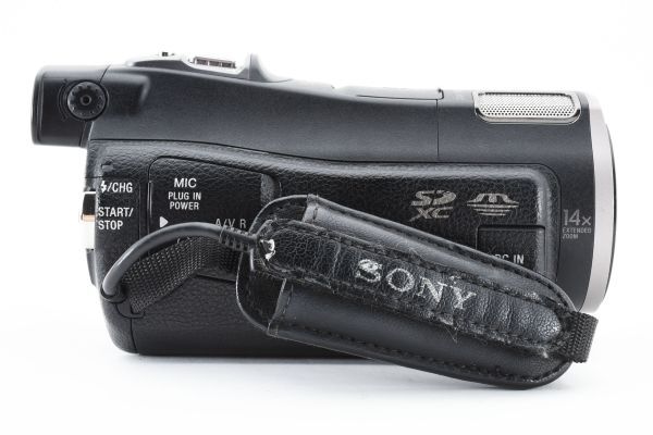 【光学極上品】Sony ソニー HDR-CX700 黒 ブラック ビデオカメラ #718の画像7
