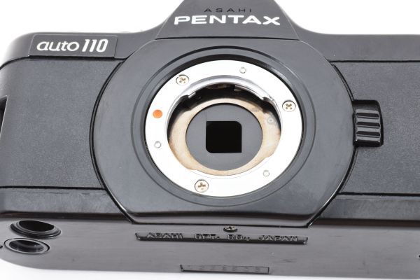 【実用外観美品】Pentax ペンタックス auto110 / PENTAX-110 2.8 50mm / PENTAX-110 2.8 24mm フィルムカメラ #724-4_画像10