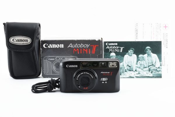 【極上品】Canon キャノン Autoboy mini T コンパクトフィルムカメラ #734-6の画像1