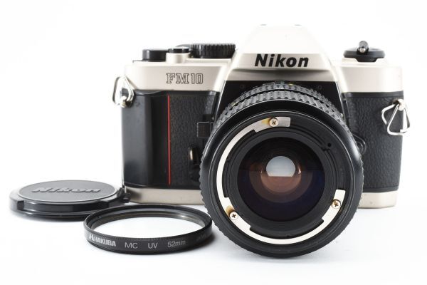 【実用品】Nikon ニコン FM10 フィルム一眼 / Ai-s 35-70mm 3.5-4.8 MFレンズ #737-5の画像1