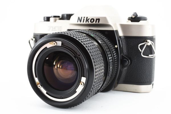 【実用品】Nikon ニコン FM10 フィルム一眼 / Ai-s 35-70mm 3.5-4.8 MFレンズ #737-5の画像3