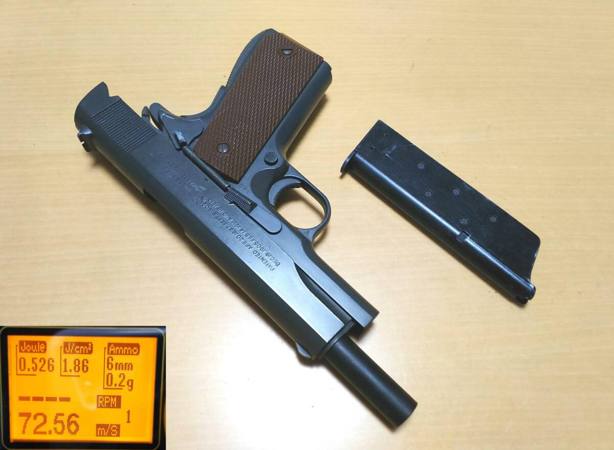 WA COLT M1911A1 ミリタリーガバメント マグナガスブローバックの画像10