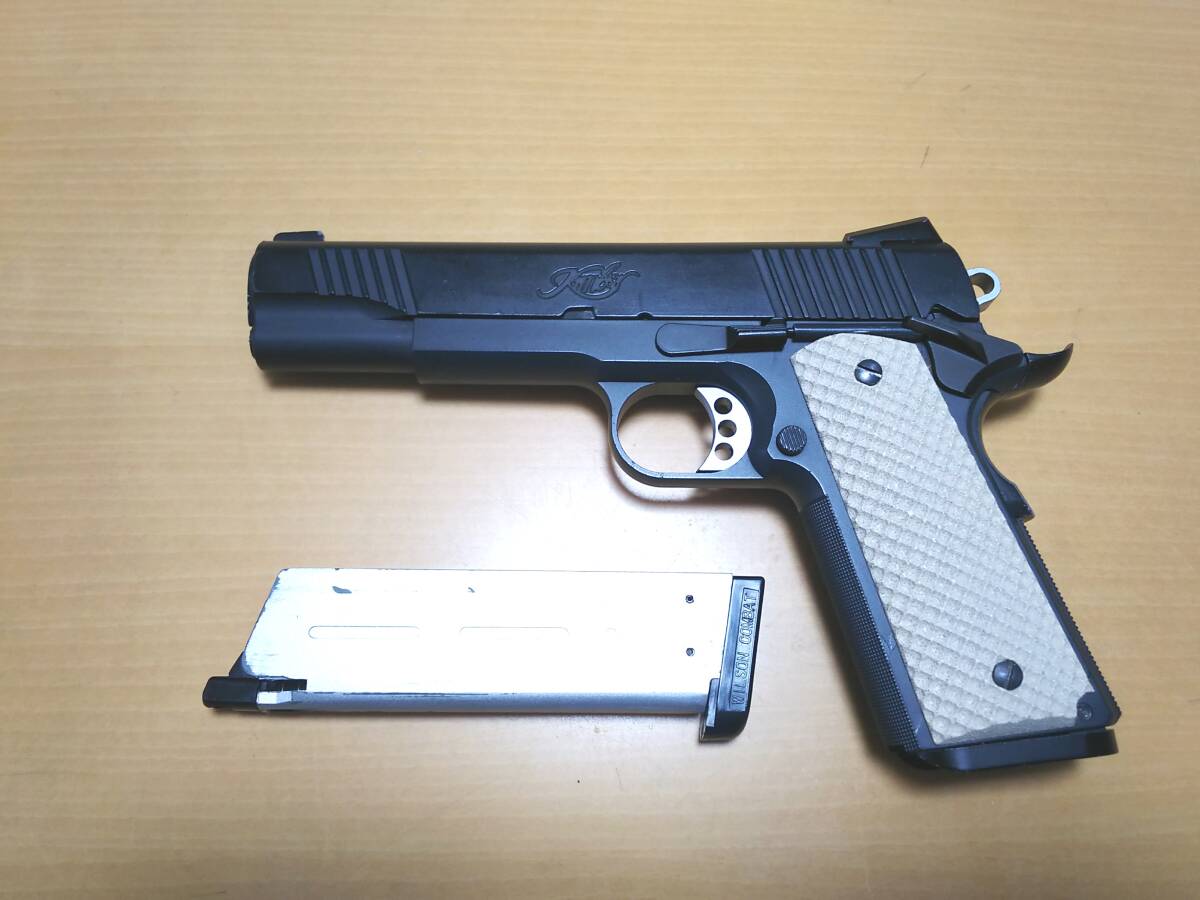 WA キンバー KIMBERスライド Rタイプカスタム ガバメント HW 1911 マグナガスブローバック の画像1