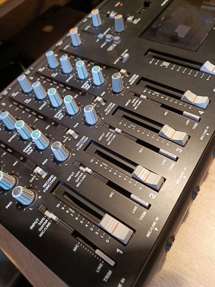 TASCAM タスカム PORTASTUDIO 414 mkII 可動品 ACアダプタ 取説付きの画像3