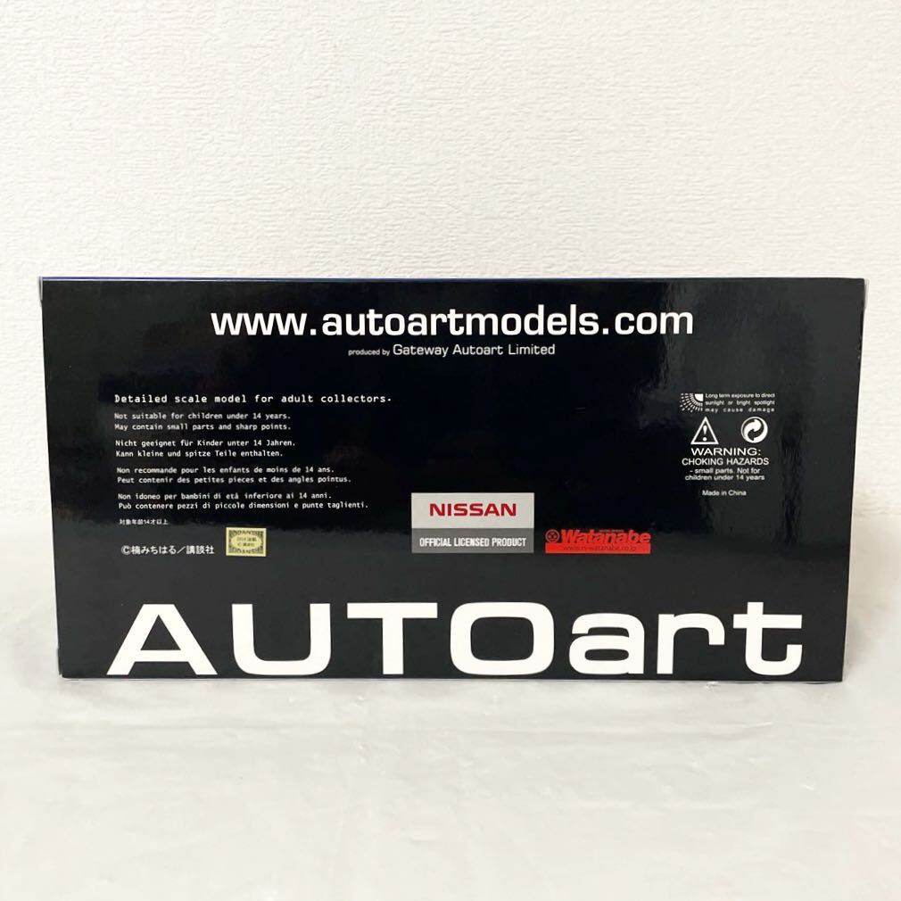 w3/80★1円〜 AUTOart オートアート 1/18 湾岸ミッドナイト 日産 フェアレディZ S30 悪魔のZ /連載開始30周年記念モデルの画像9