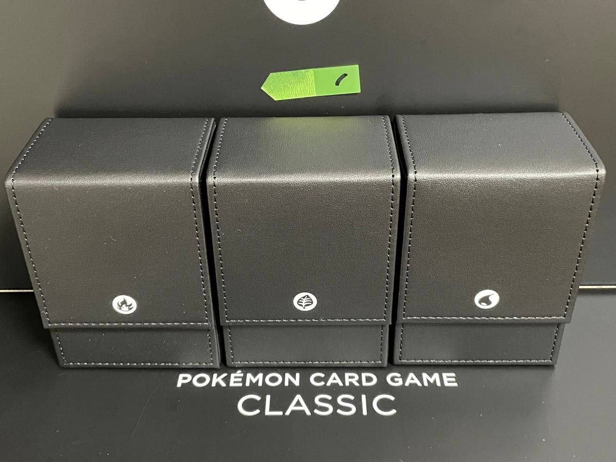 ①ポケモンカードClassic デッキケース 3種セット|Yahoo!フリマ ①ポケモンカードClassic デッキケース 3種セット|Yahoo!フリマ
