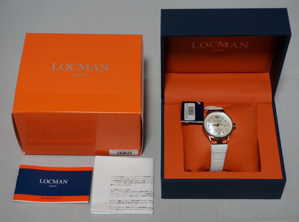 LOCMAN ロックマン 腕時計 レディース 女性 イタリア製 自動巻き おしゃれ 高級 MONTECRISTO Lady Automatic 0525R14R-RRMWRGPW