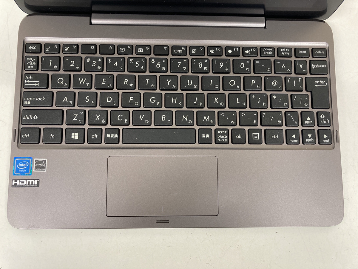 ASUS 2in1 планшет ноутбук TransBook T100HA-128S 10.1 дюймовый / metal серый 
