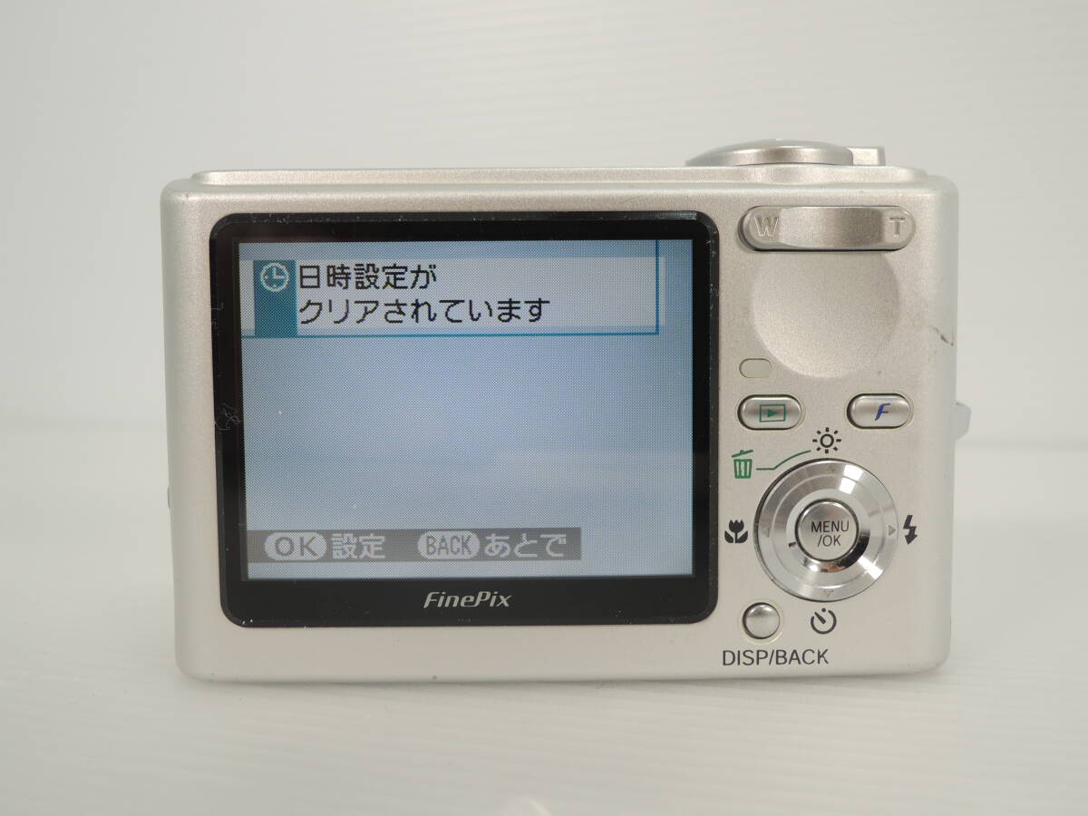 △FUJIFILM フジフイルム コンパクトデジタルカメラ FINEPIX F10 シルバー デジカメ コンデジ カメラ 箱あり 動作品/管理6292A12-01260001の画像7