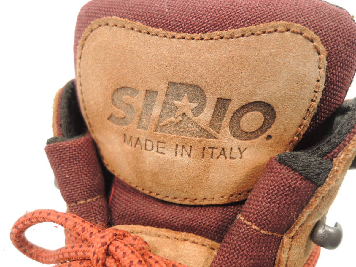 ◇SIRIO シリオ GORE-TEX ゴアテックス トレッキングシューズ 24.5cm ブラウン 登山靴 靴 アウトドア ウォーキング シューズ/管理7186A13の画像6