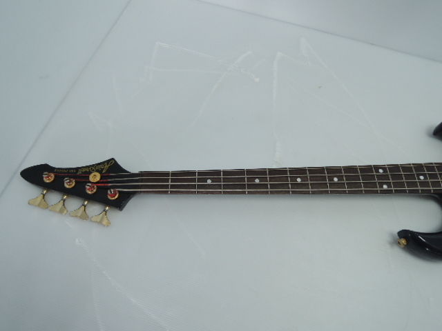 △AriaProⅡ アリアプロ RSB DELUXE 5033255 日本製 エレキギター ブラック ソフトケース付き 楽器 弦楽器 ギター/管理7080A10-01260001の画像4