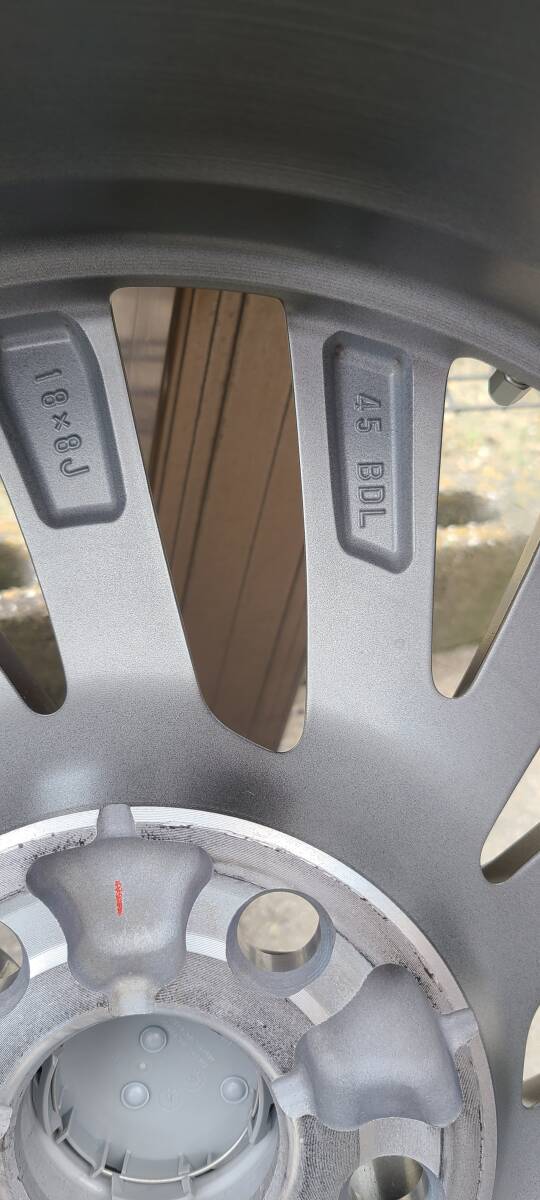 レクサス ES300ｈ 純正１８インチホイール＆タイヤセット の画像4