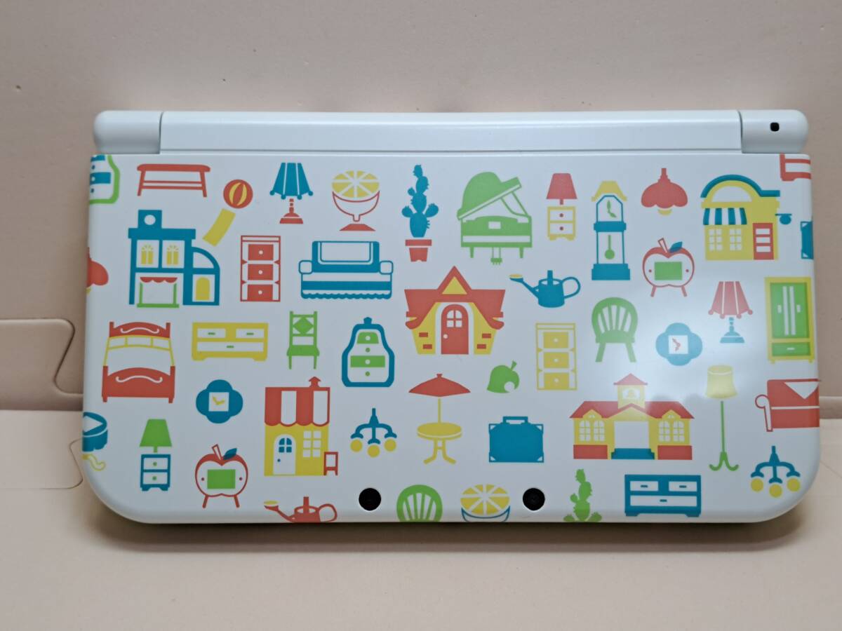 New Nintendo 3DS LL body RED-001 Animal Crossing happy Home designer pack 