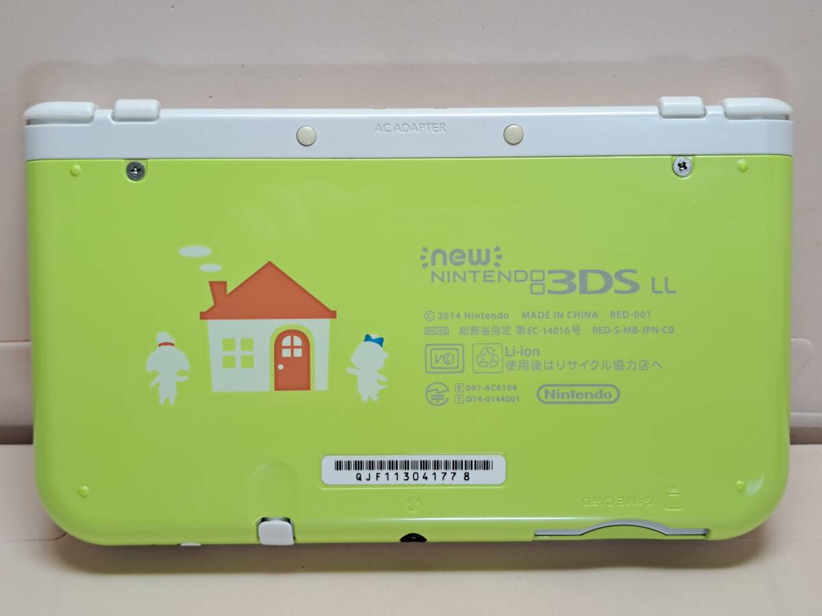 New Nintendo 3DS LL body RED-001 Animal Crossing happy Home designer pack 