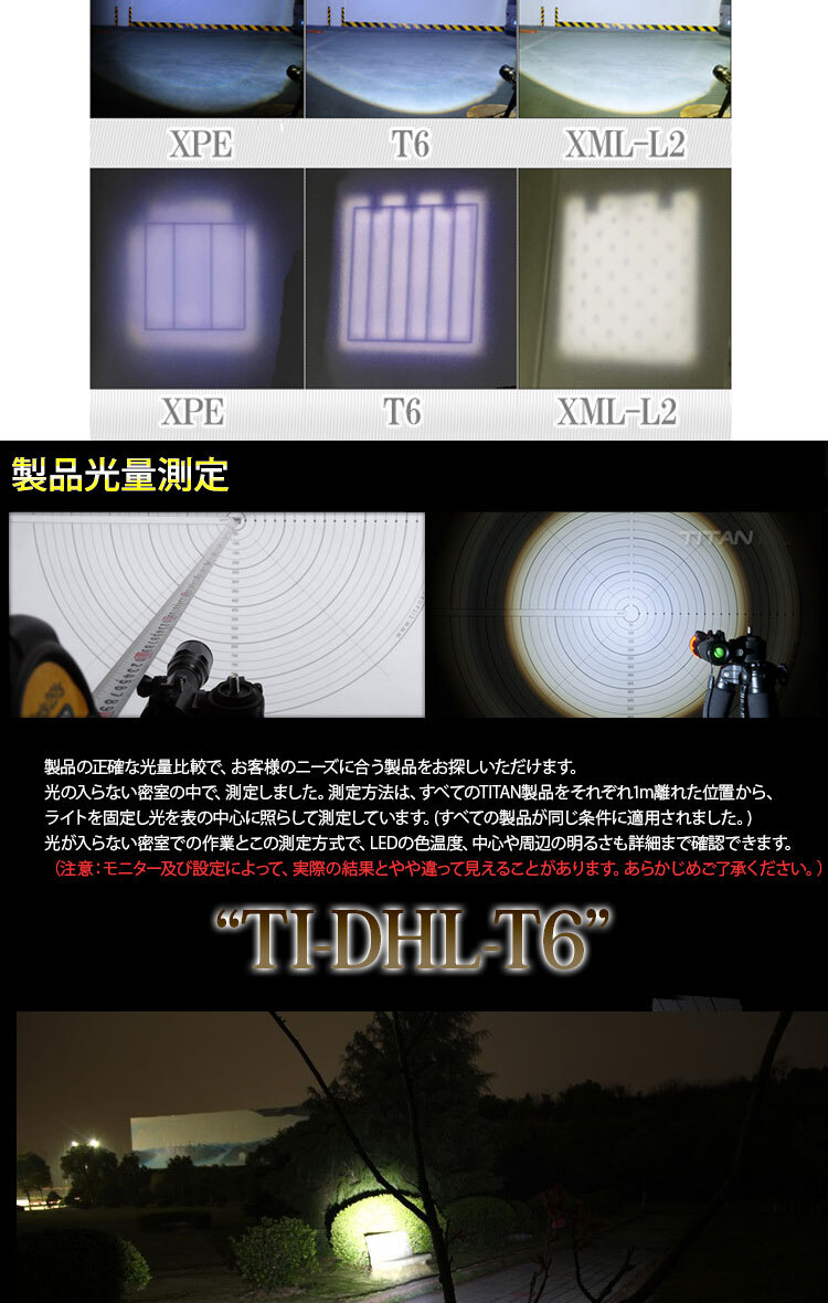  подводный свет водонепроницаемый передняя фара LED свет дайвинг с аквалангом совершенно водонепроницаемый ipx8 CREE фирма XML-T6 принятие предотвращение бедствий предотвращение преступления земля . меры уличный флуоресценция желтый 