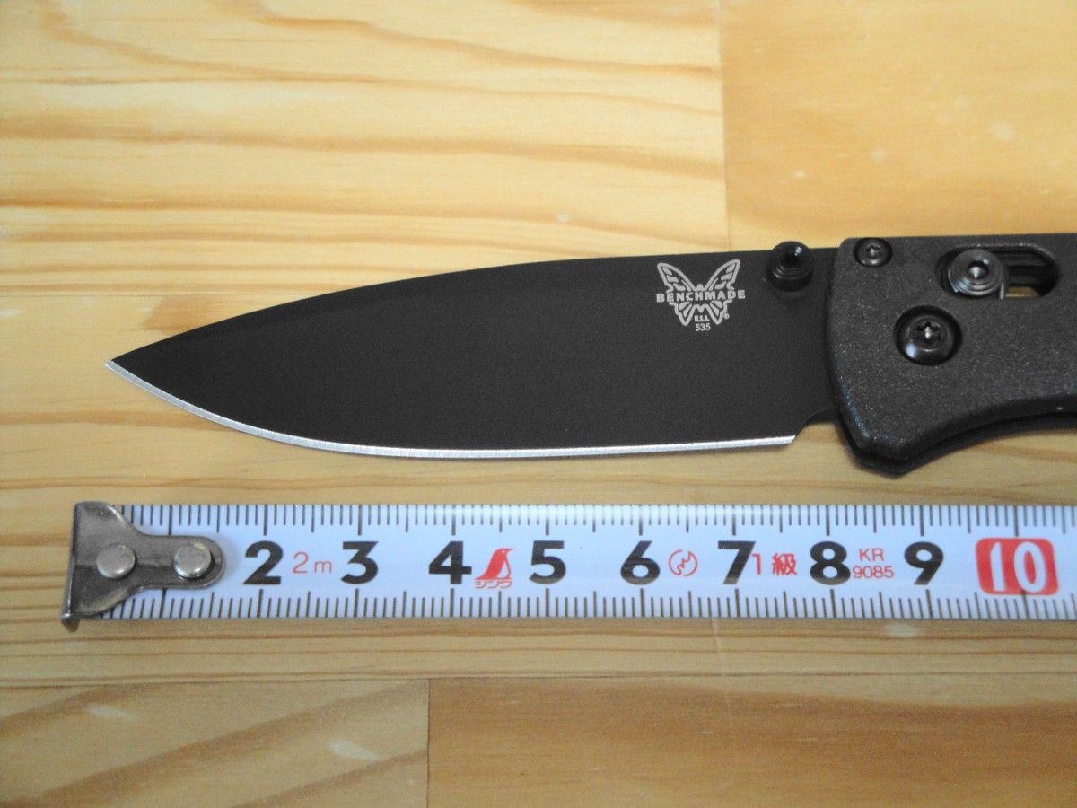 ベンチメイド 533BK-2 ミニ バグアウト ブラック 折り畳みナイフ BENCHMADE 重量 42.5g