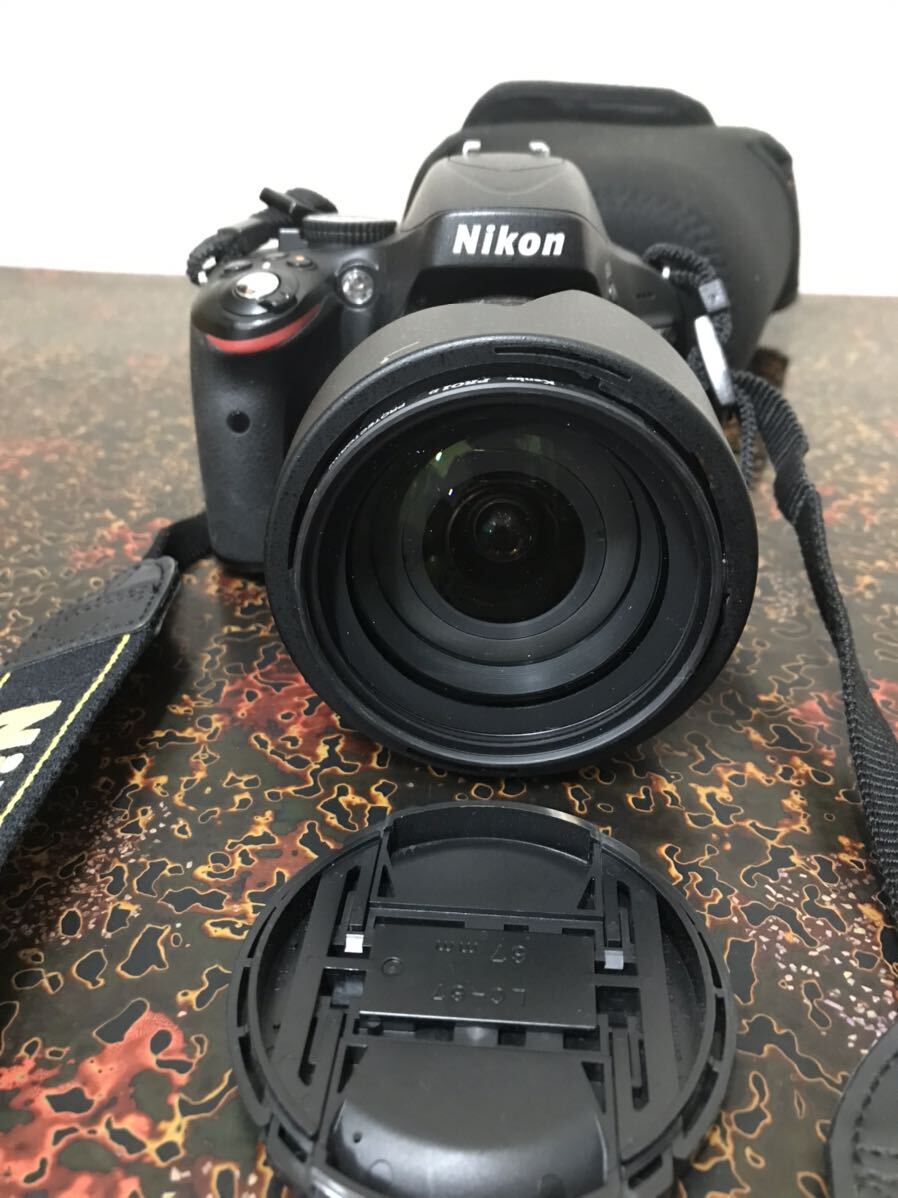  Nikon digital single‐lens reflex camera D5100 lens other accessory complete set operation verification ending used present condition goods 