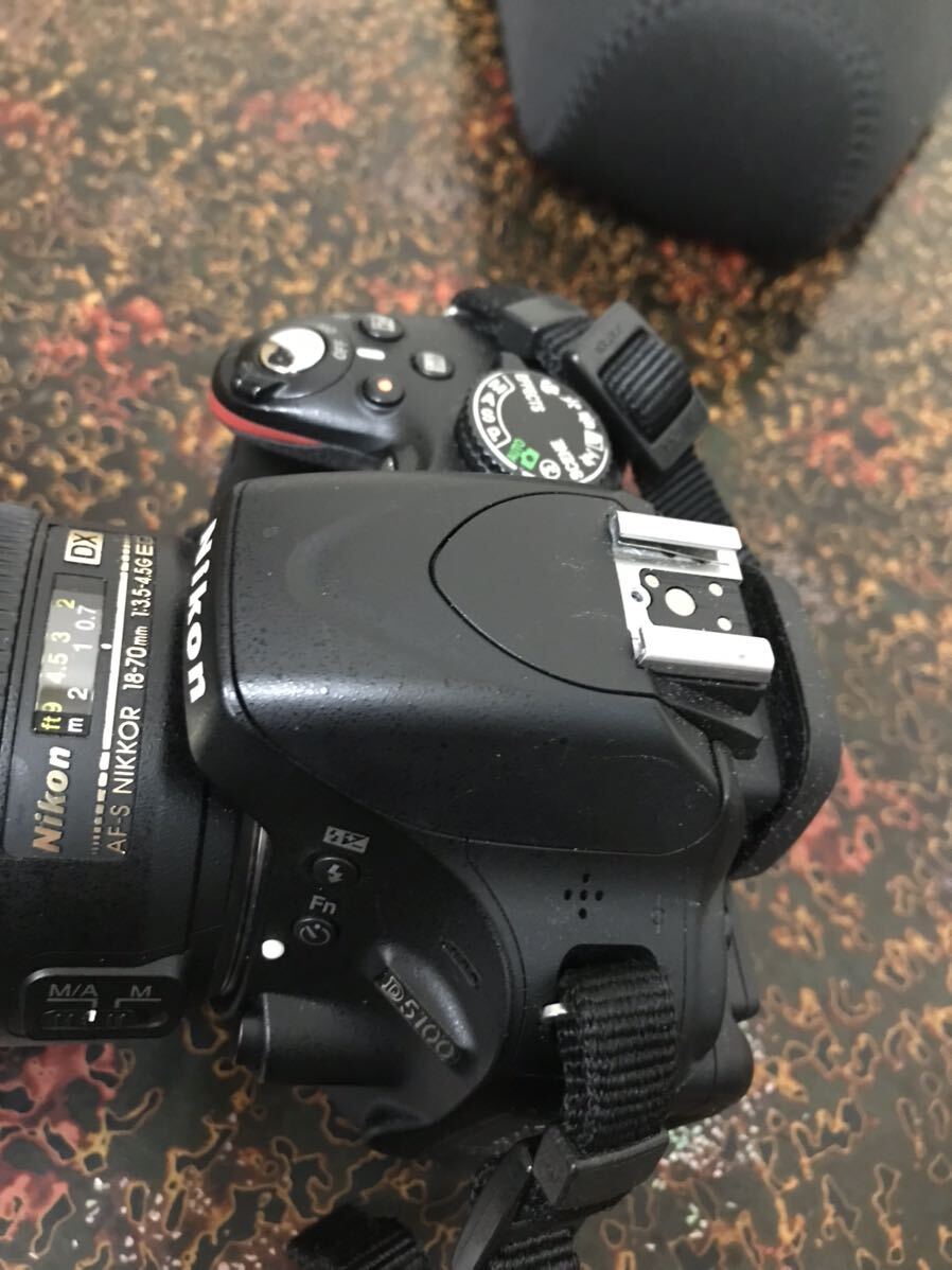  Nikon digital single‐lens reflex camera D5100 lens other accessory complete set operation verification ending used present condition goods 