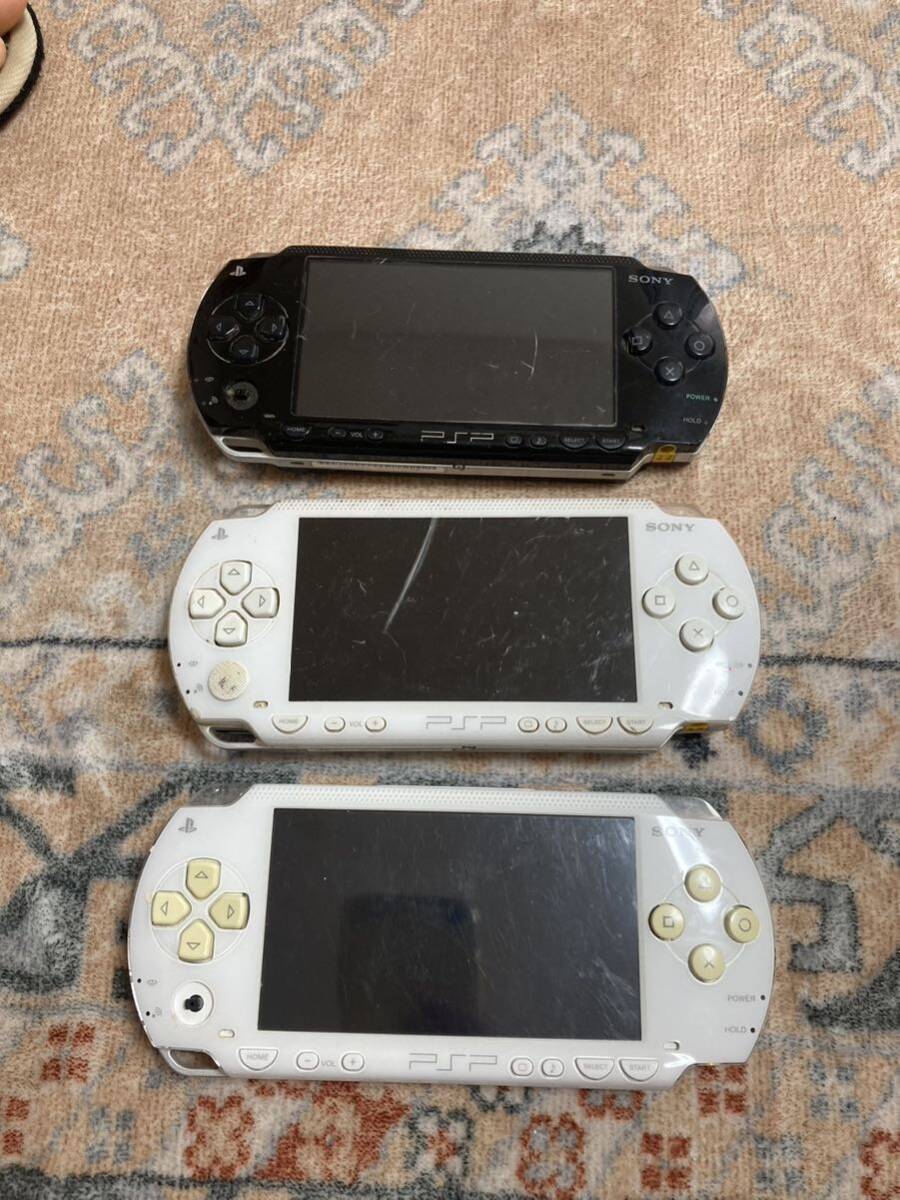 PSP SONY PSP1000 ３セット　　ジャンク_画像1