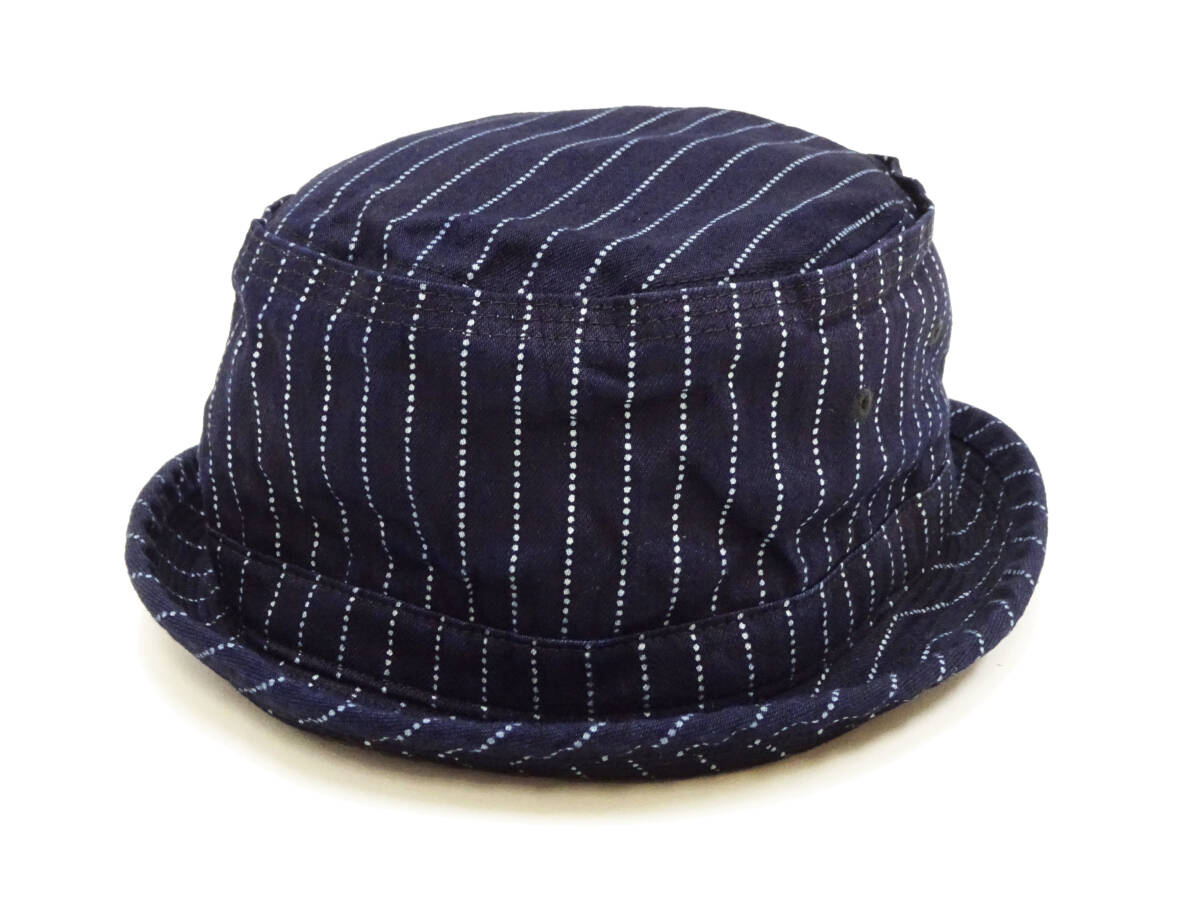 7 1/2(約60cm) シュガーケーン ポークパイハット ウォバッシュストライプ SC02467 Sugar Cane WABASH STRIPE PORKPIE HAT ハット 帽子 新品_画像1