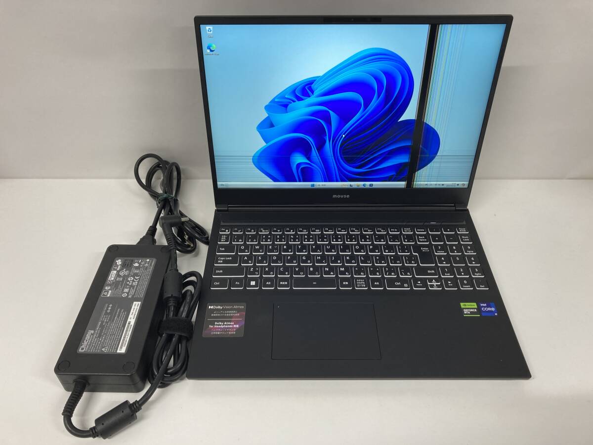 「ジャンク品」Mouse G-Tune H6-I9G80BK-A / Core i9-13900HX 2.20 GHz / RAM 64GB / SSD 2TB / NVIDIA GeForce RTX 4080 Laptop GPUの画像1