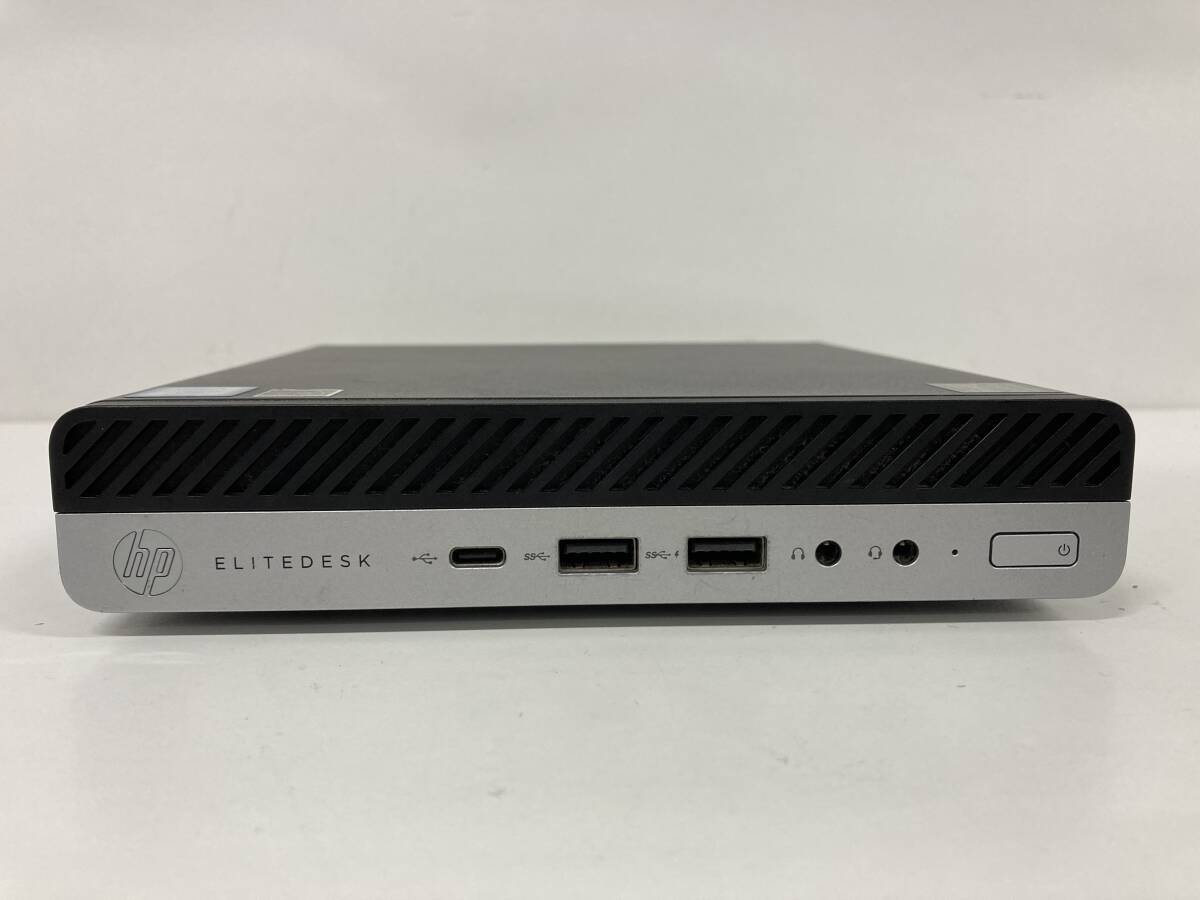 HP EliteDesk 800 G4 DM 35W / Core i5-8500T 2.10GHz / 16GB / HDD 500GB / Windows 11Pro、動作品の画像2