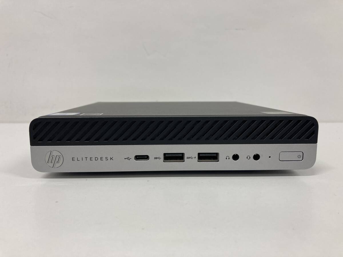 HP EliteDesk 800 G4 DM 35W / Core i5-8500T 2.10GHz / 16GB / HDD 1TB / Windows 11Pro、動作品_画像2