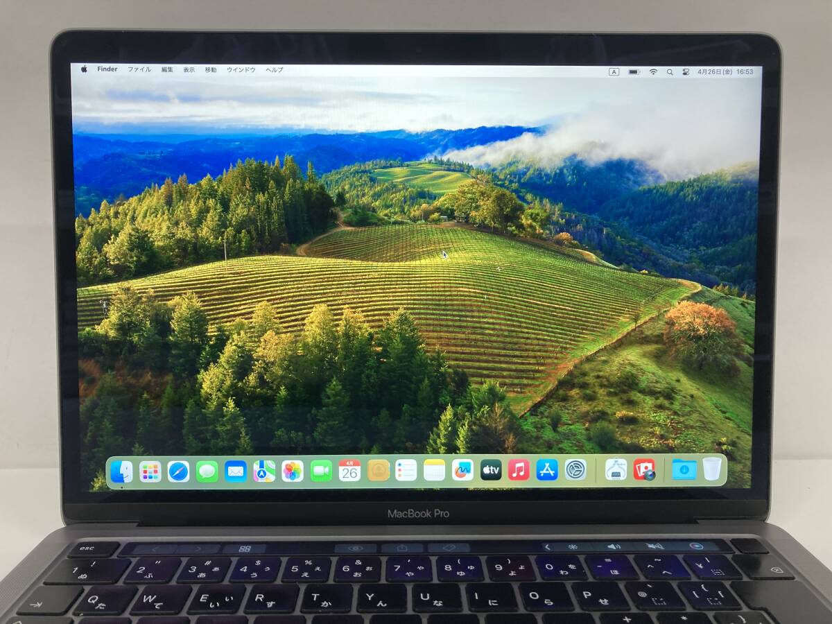 （訳あり）Apple Macbook Pro 2020 / Apple M1 / 16GB / 512GB / 13インチ スペースグレイ / A2338、動作確認済みの画像2