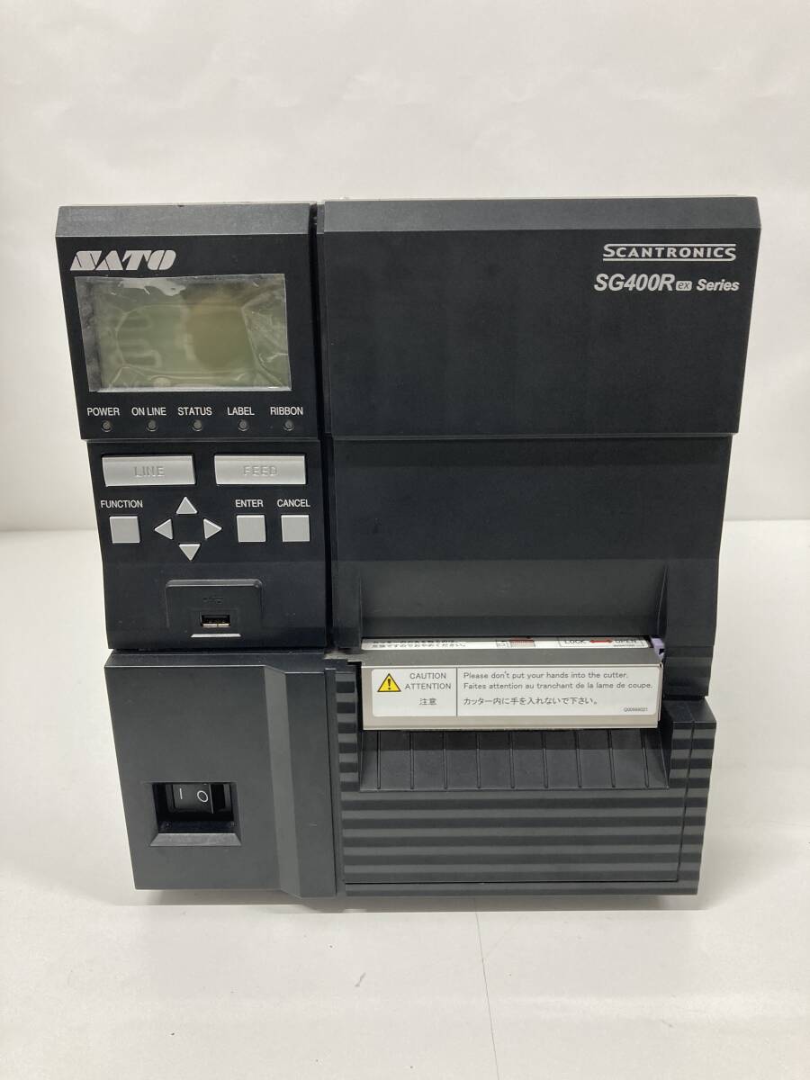 SATO ラベルプリンター SG400R シリーズ SG412-ex、通電確認のみの画像2