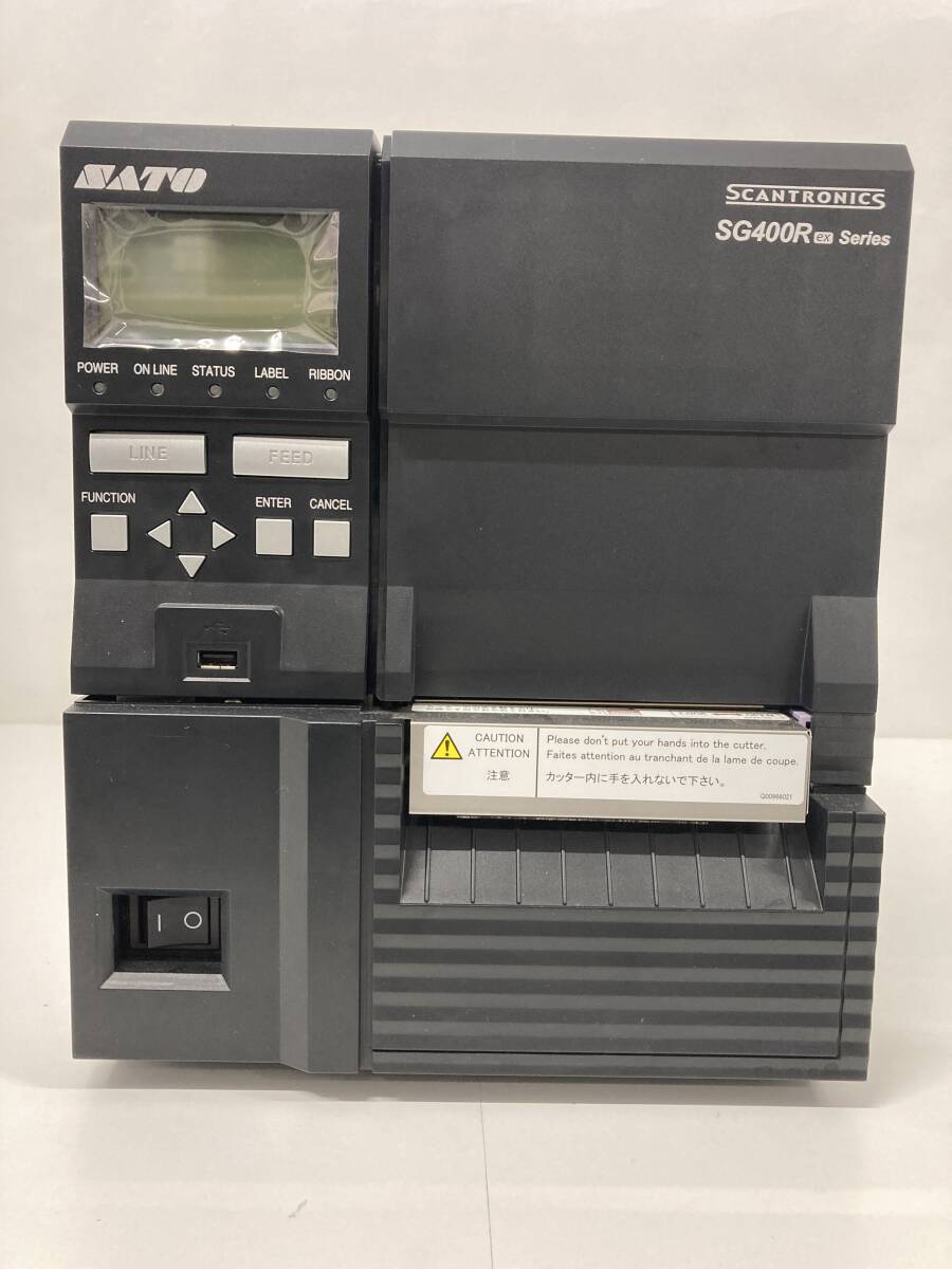 SATO ラベルプリンター SG400R シリーズ SG412R-ex、通電確認のみの画像2