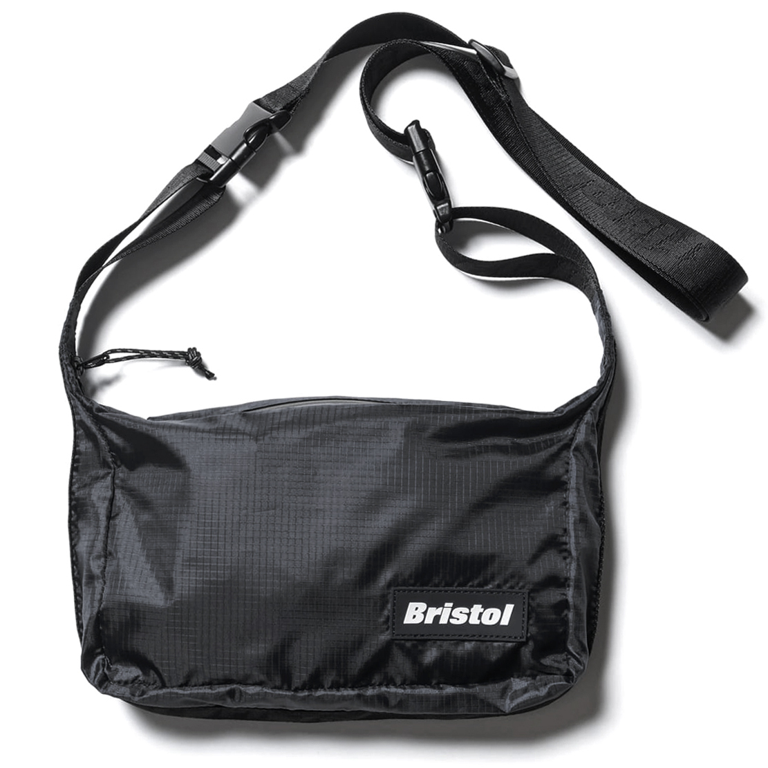 新品24SS黒F.C.Real Bristolバッグ2WAY SMALL SHOULDER BAGショルダーバッグ190TリップストップFCRBブリストルF.C.R.BゴルフSOPH鞄SOPHNETの画像6