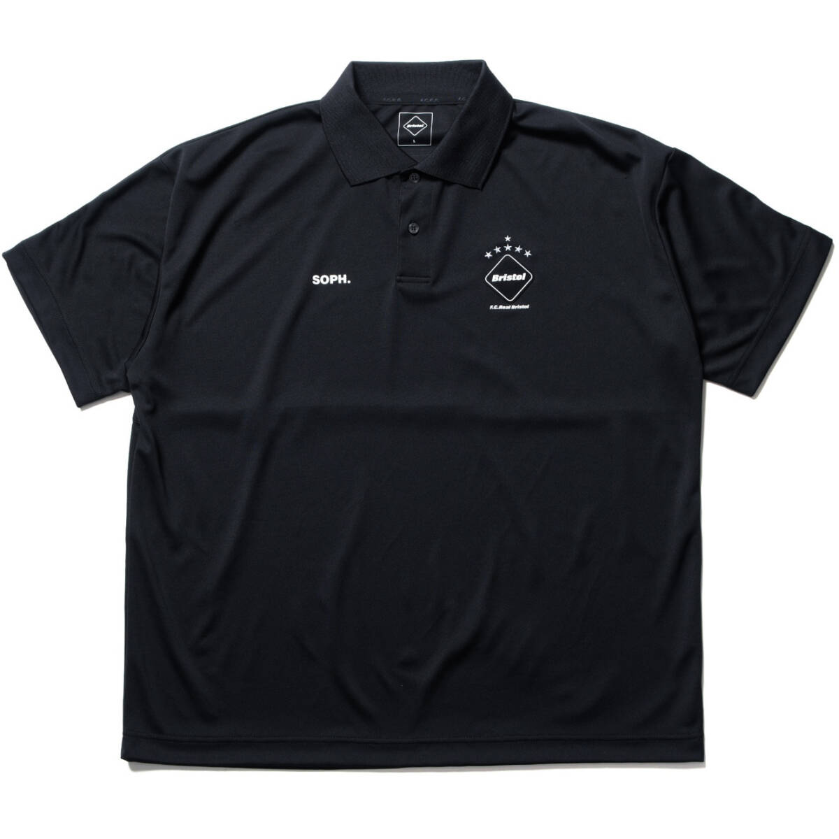 24SS新品L黒 F C Real BristolポロシャツS/S BAGGY POLOブリストルFCRB 24SS新品L黒 F C Real BristolポロシャツS/S BAGGY POLOブリストルFCRB
