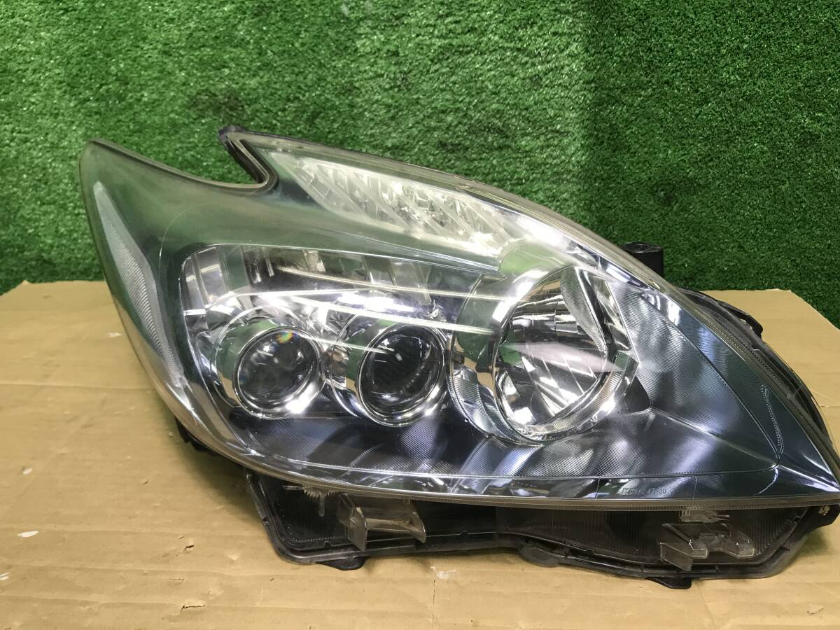 管1118 トヨタ プリウス DAA-ZVW30 LED ヘッドライト ヘッドランプ 左右セット KOITO 47-30の画像5