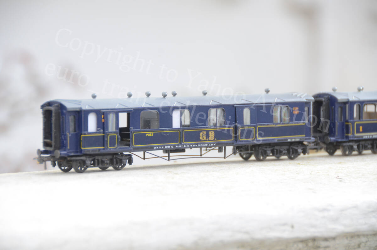 Metropolitan スイスGottardbahn 旅客列車5セットGB 100周年記念 Metropolitan スイスGottardbahn 旅客列車5セットGB 100周年記念