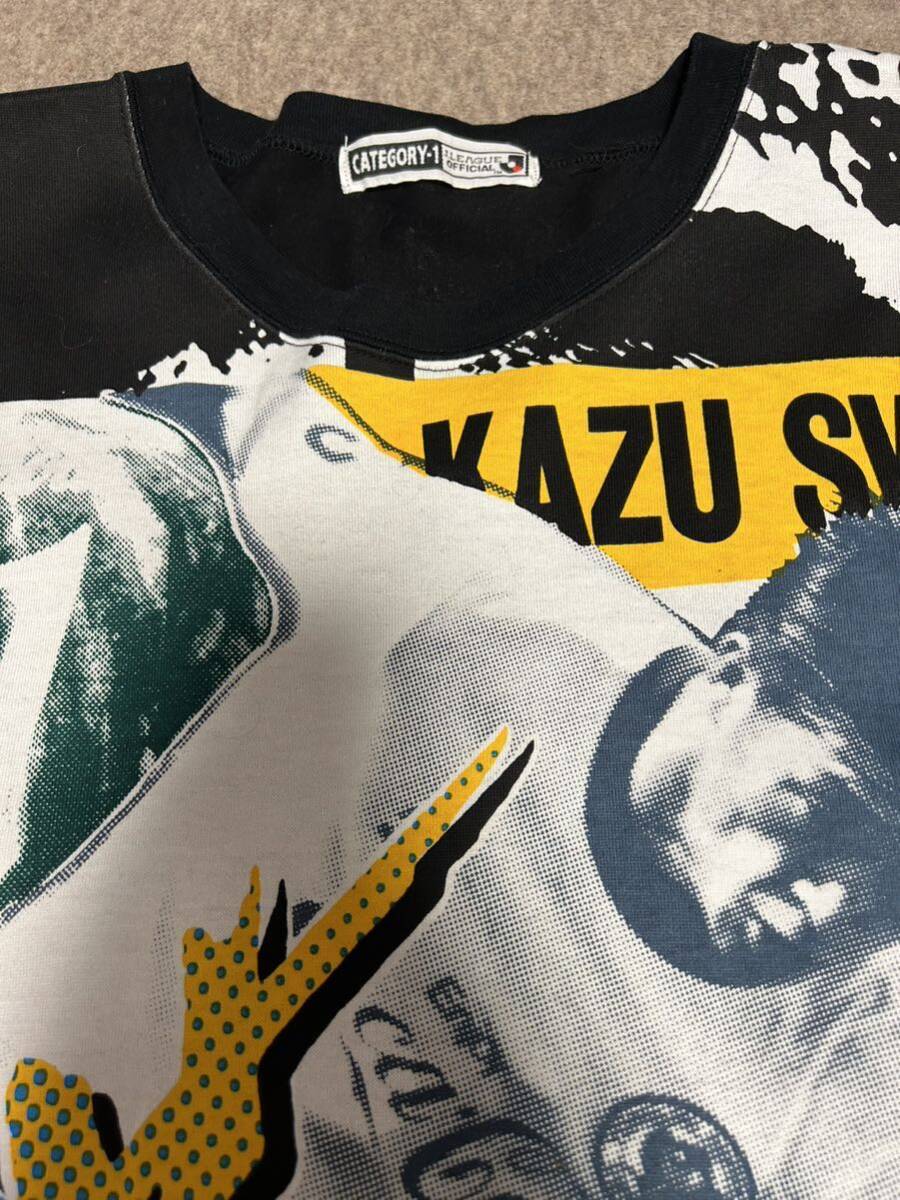 カテゴリー1 三浦知良　KAZU Tシャツ　ヴェルディ川崎　KING KAZU フリーサイズ　古着_画像3