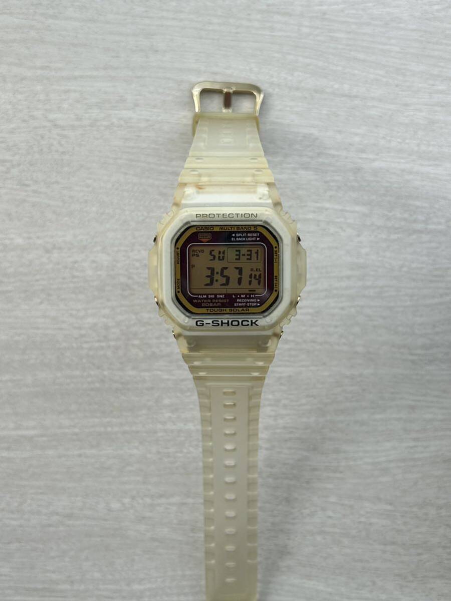  CASIO カシオ G-SHOCK グロリアスゴールド 25周年記念 GW-M5625E-7JF 電波ソーラーの画像3