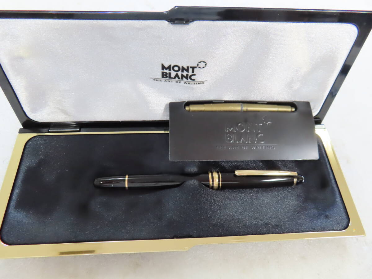 ★ジャンク　MONTBLANC モンブラン　万年筆　 MEISTERSTUCK　4810　14K 　585　①_画像1