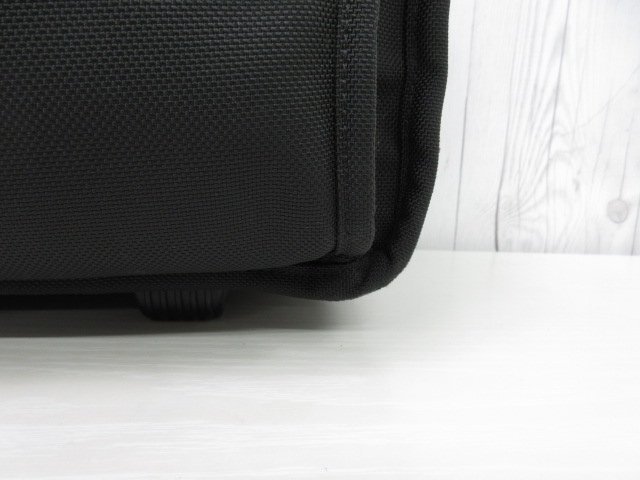 極美品 TUMI トゥミ キャリーバッグ ビジネスバッグ バッグ ナイロン×レザー 黒 A4収納可 2WAY メンズ 69812の画像7
