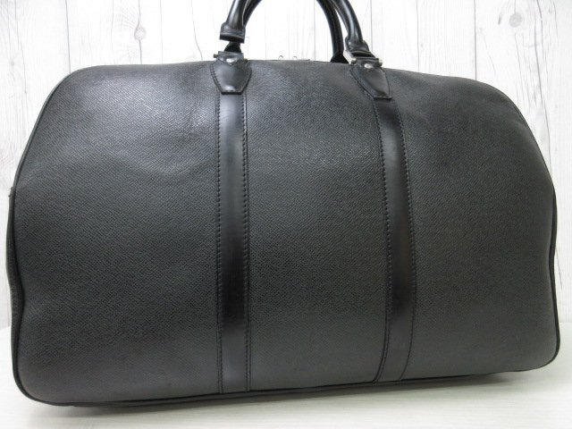 極美品 LOUIS VUITTON ルイヴィトン タイガ ケンダルPM アルドワーズ ボストンバッグ バッグ M30112 黒 メンズ 70677Yの画像10