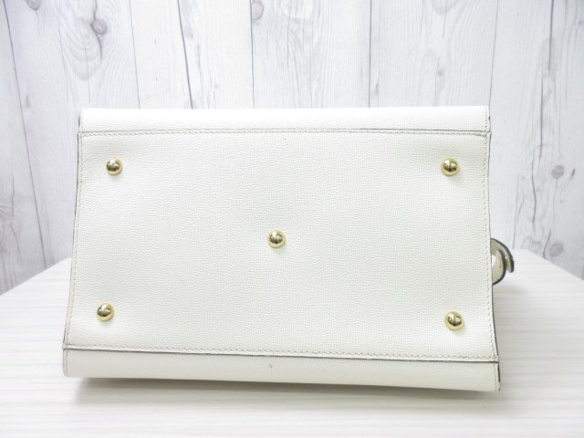  ultimate beautiful goods LONGCHAMP Long Champ elita-ju handbag shoulder bag bag leather ivory 2WAY 70730