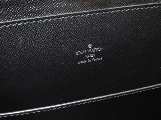 極美品 LOUIS VUITTON ルイヴィトン タイガ ポルトドキュマン ロザン アルドワーズ ビジネスバッグ バッグ M30052 黒 A4可 メンズ 70692