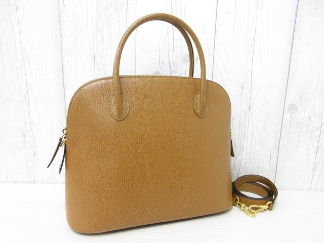 極美品 CELINE セリーヌ ハンドバッグ ショルダーバッグ バッグ レザー 茶 2WAY 70975Y