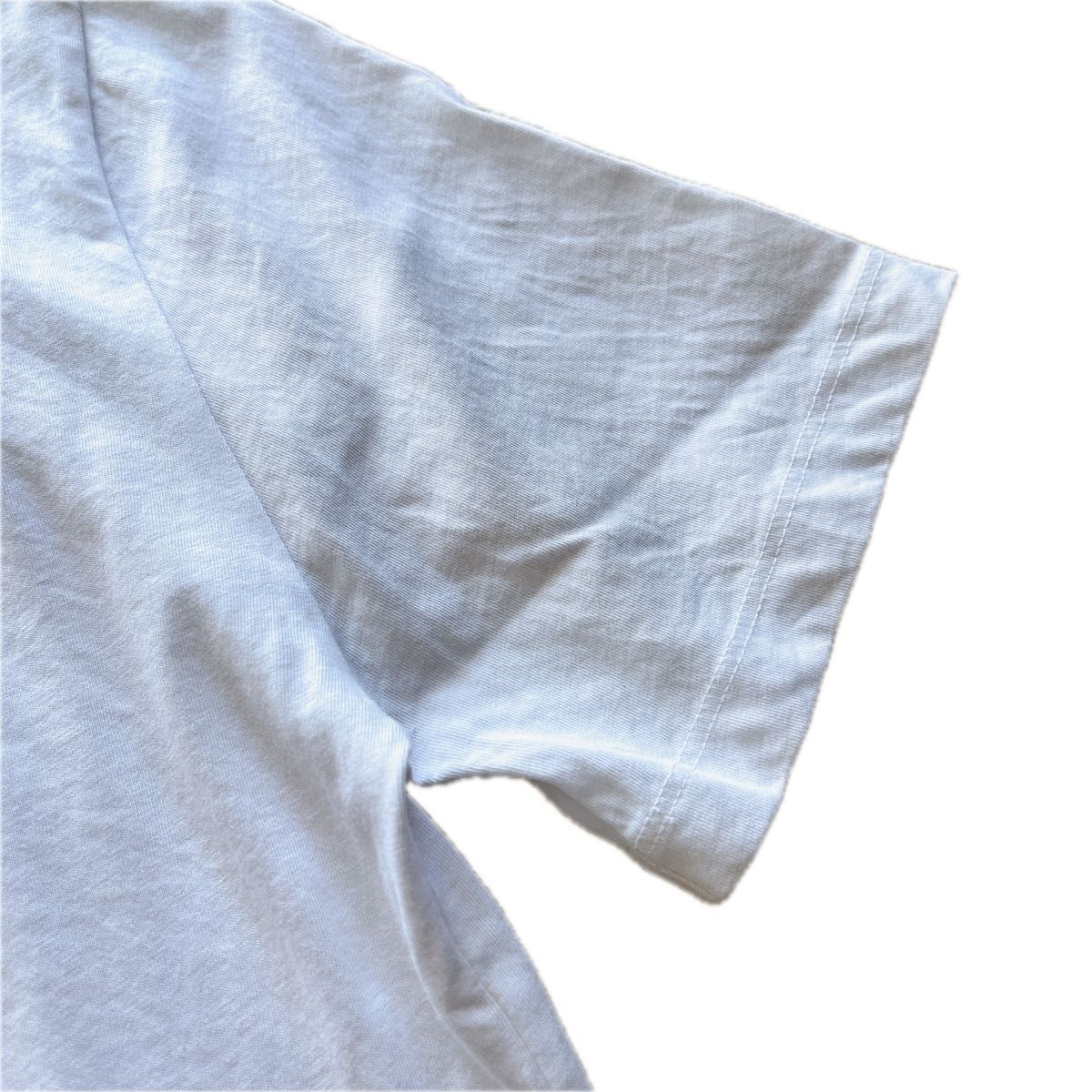 希少 MM6 エムエムシックス Tシャツ 半袖 ホワイト Vネック S レディース エイズ チャリティー メゾンマルジェラ