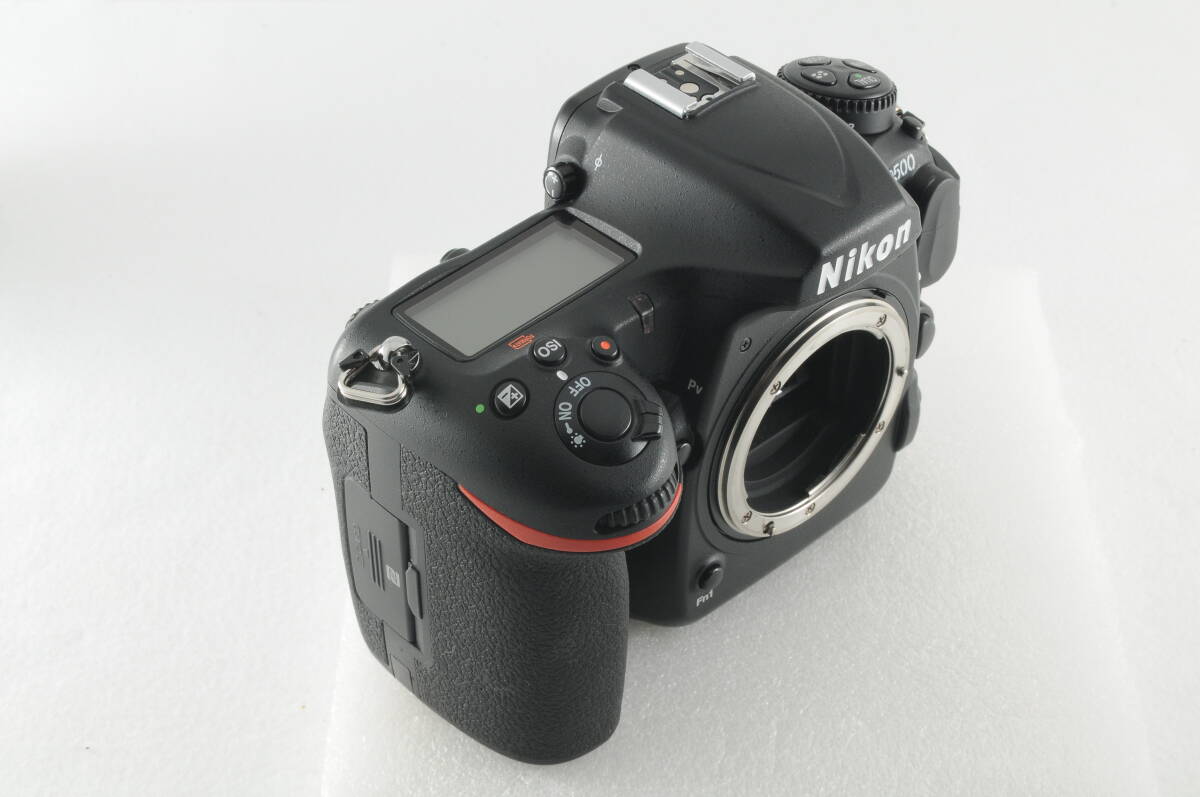 【超美品】NIKON ニコン D500 50mm F1.8 新品級 単焦点レンズセット カビクモリ無し 動作完璧 カビクモリ無しフラッグシップモデル！ #925_画像4