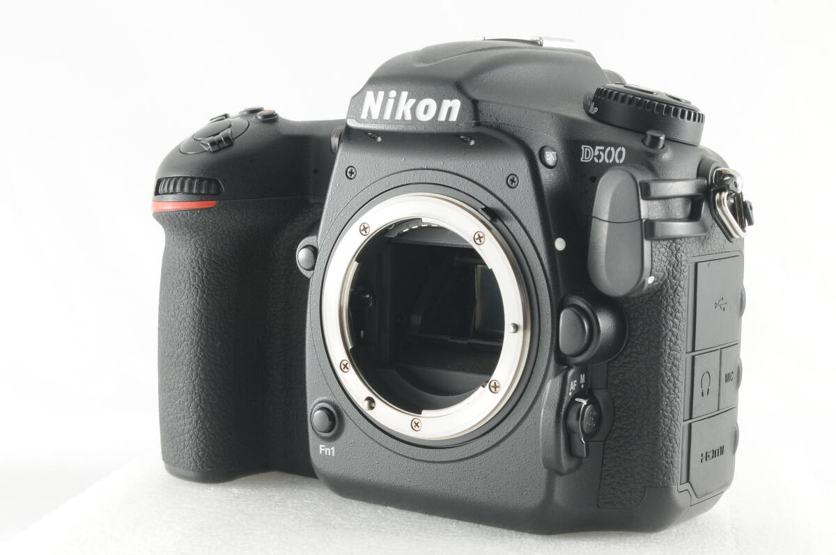 【超美品】NIKON ニコン D500 50mm F1.8 新品級 単焦点レンズセット カビクモリ無し 動作完璧 カビクモリ無しフラッグシップモデル！ #925_画像2