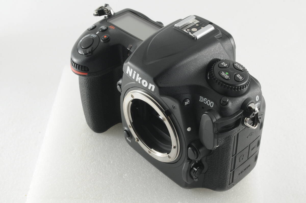 【超美品】NIKON ニコン D500 50mm F1.8 新品級 単焦点レンズセット カビクモリ無し 動作完璧 カビクモリ無しフラッグシップモデル！ #925_画像5