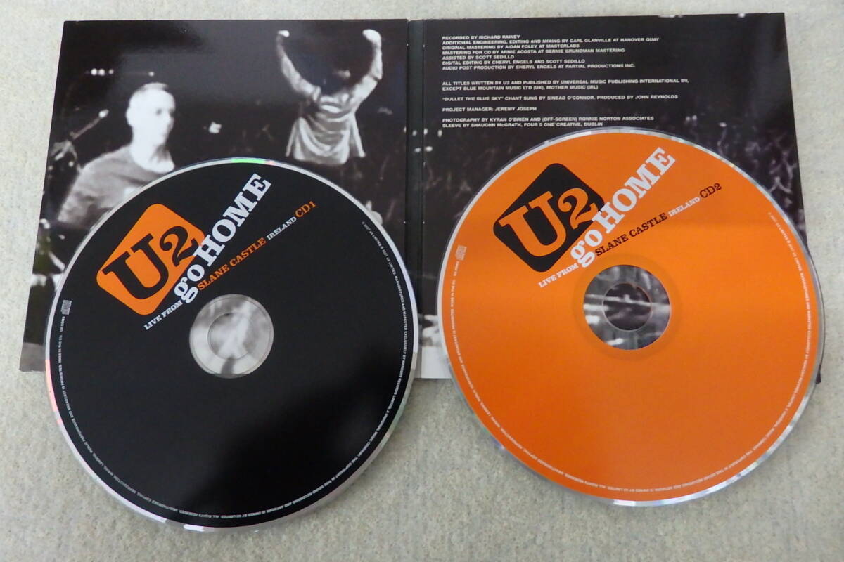 ★非売品CD / U2 go HOME 2枚組 ファンクラブ限定 紙ジャケCD レア盤の画像3